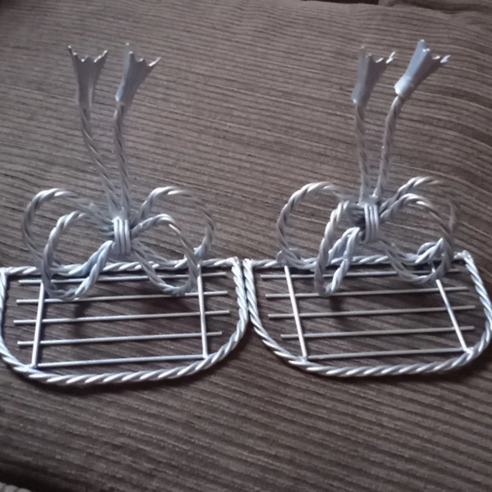 Silver bookends - Picture 2 of 2